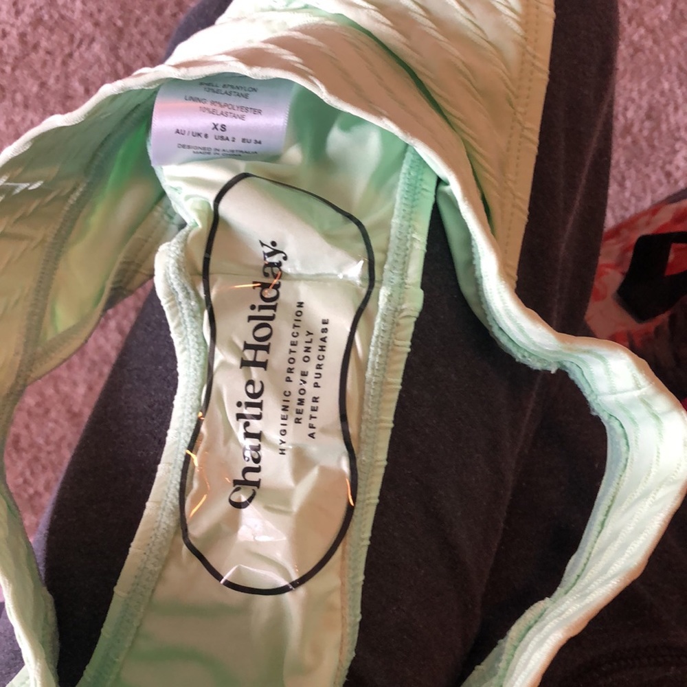 *NEW* Lime Green Bikini Bottom - Picture 3 of 3